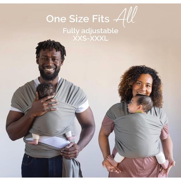 Infant Sling (Gray) by Boba - Picture 2 of 5